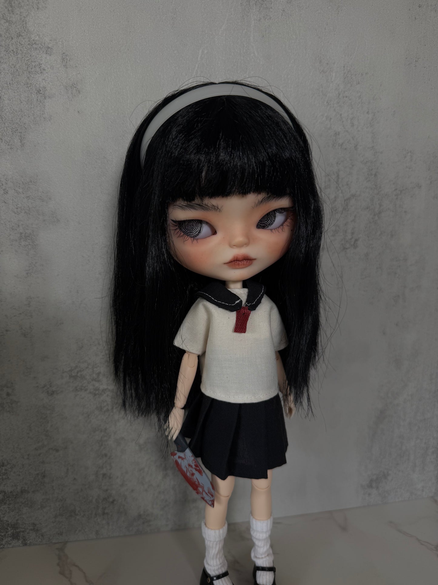 Tomie - Commissioned Custom Blythe