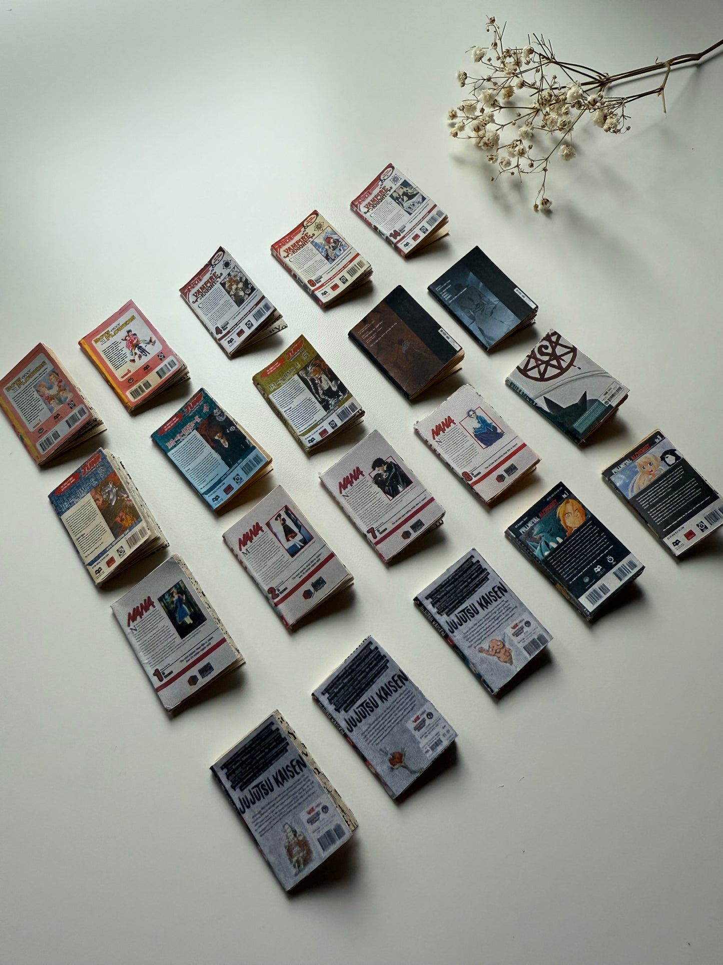 Mini Manga books