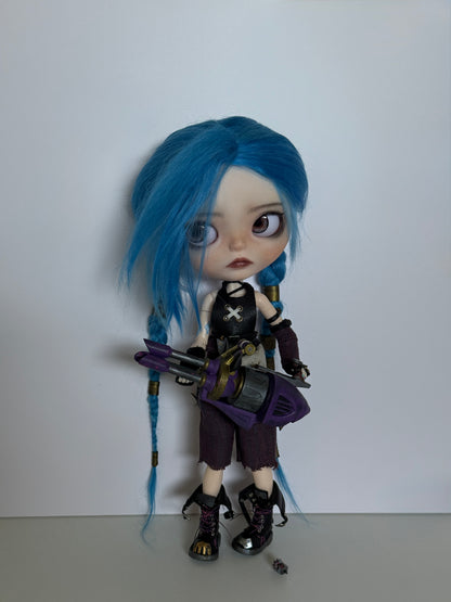 Jinx (Arcane) - Special Edition - Custom Blythe Doll