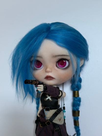 Jinx (Arcane) - Special Edition - Custom Blythe Doll