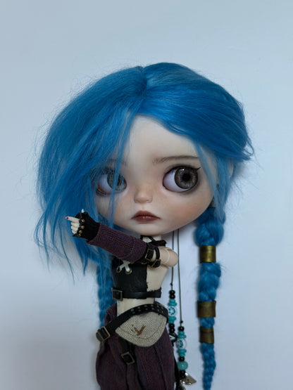 Jinx (Arcane) - Special Edition - Custom Blythe Doll