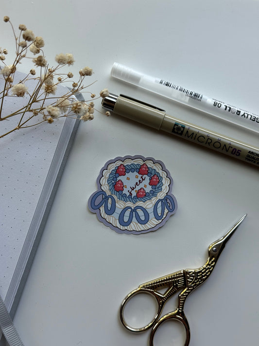 Sweet Cake Sticker