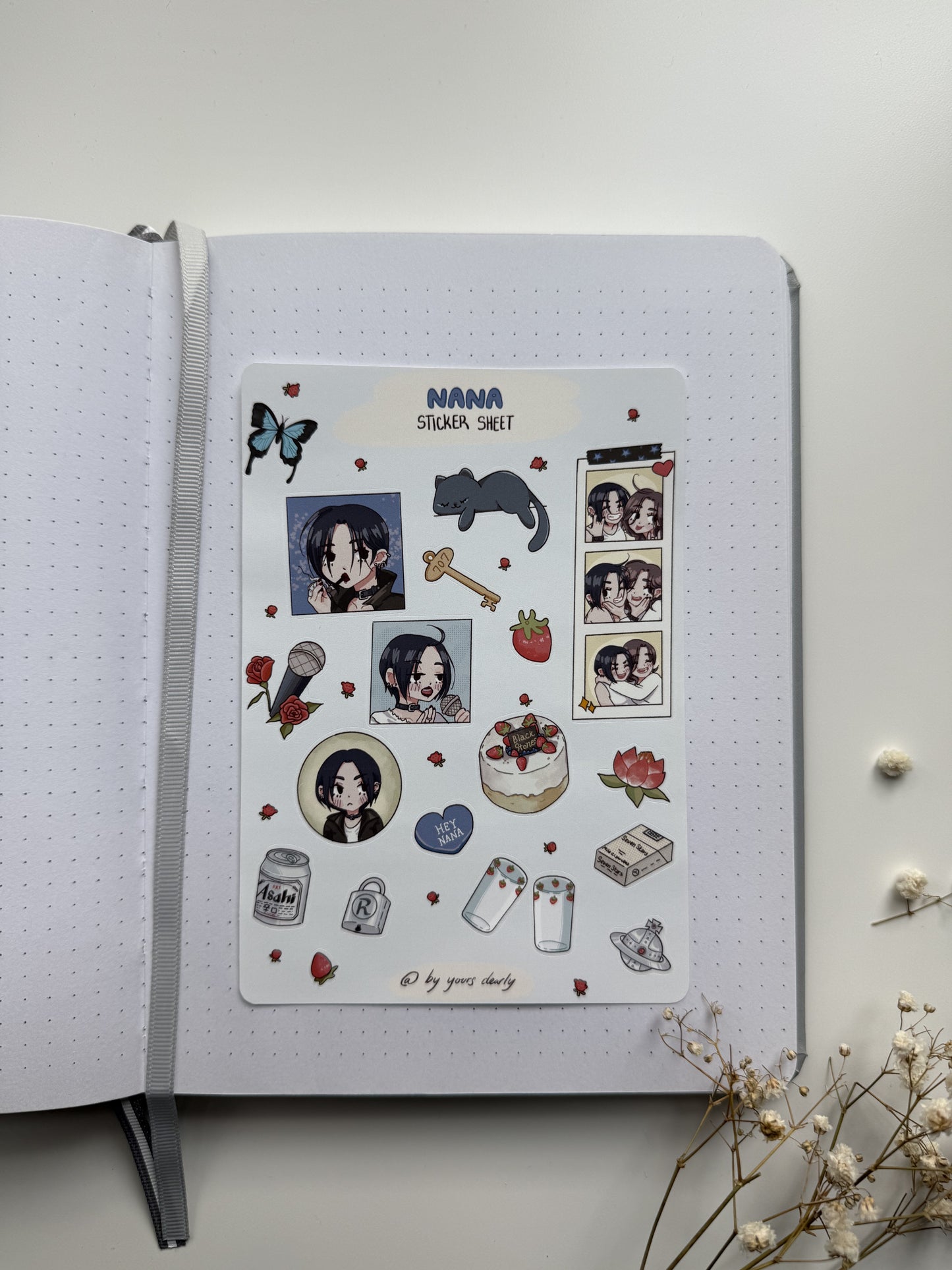 Nana Sticker Sheet